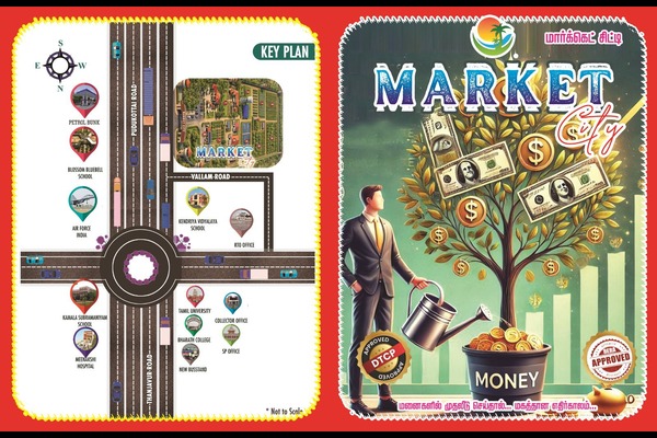 Plots for Sale @ Market City